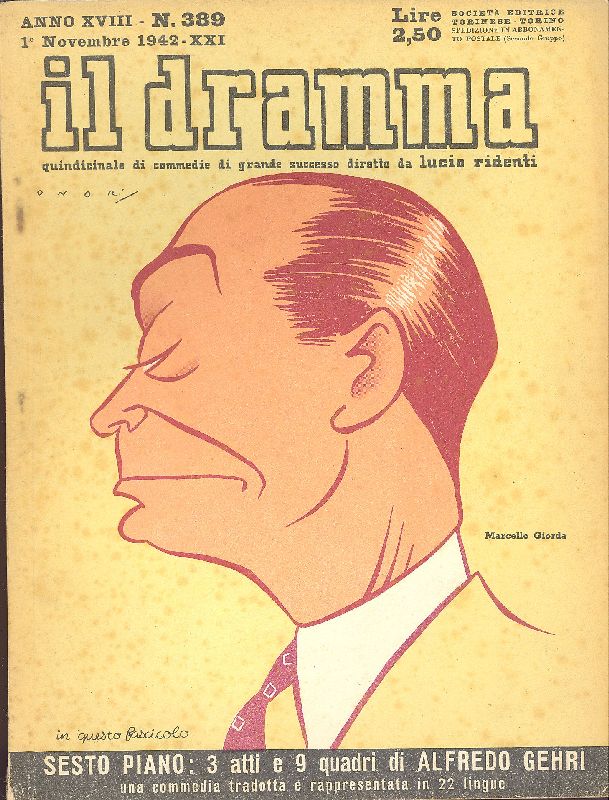 Il Dramma. Novembre 1942 - N. 389