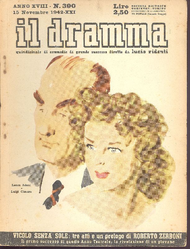 Il Dramma. Novembre 1942 - N. 390.