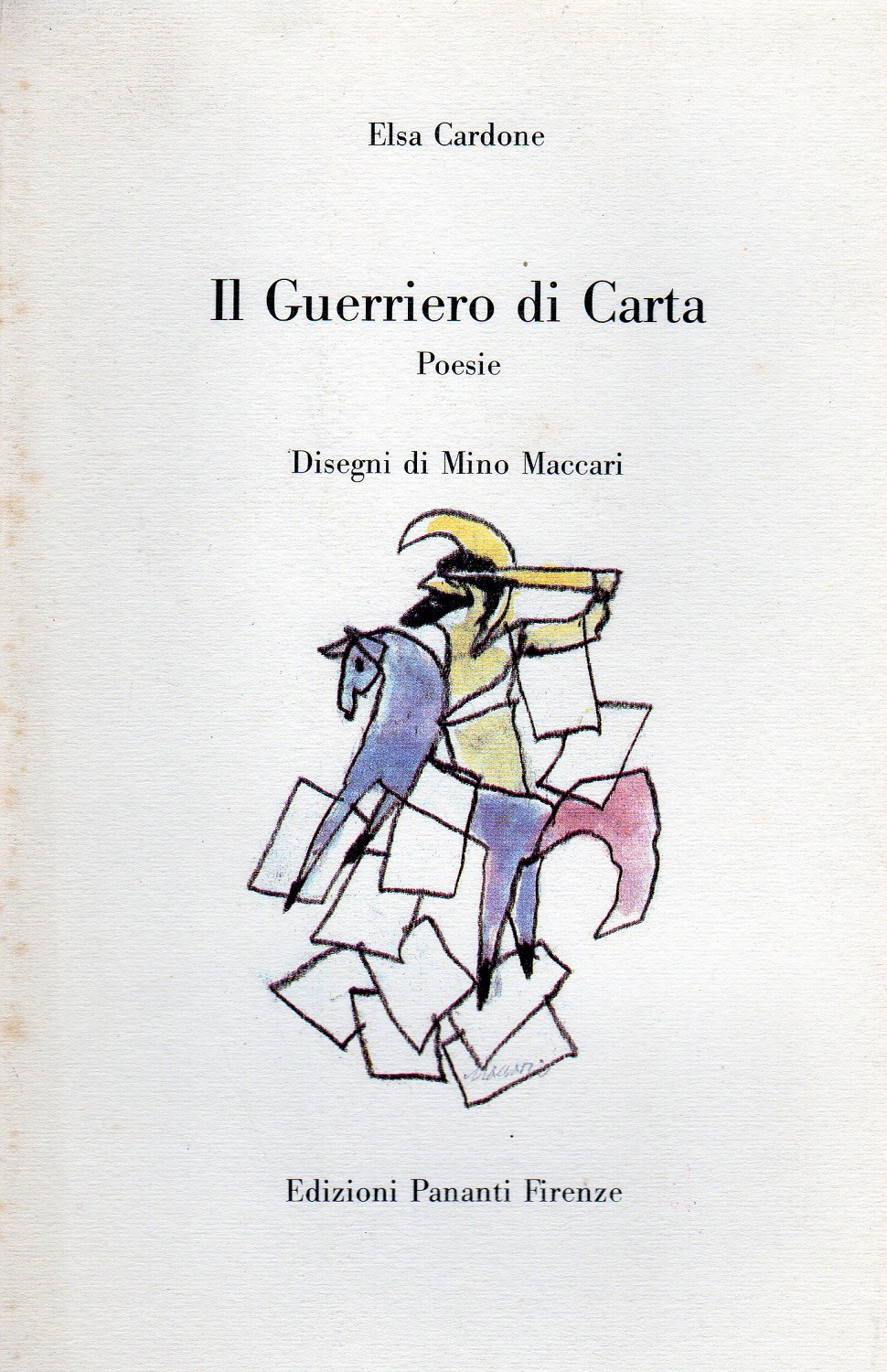 Il Guerriero di Carta. Poesie