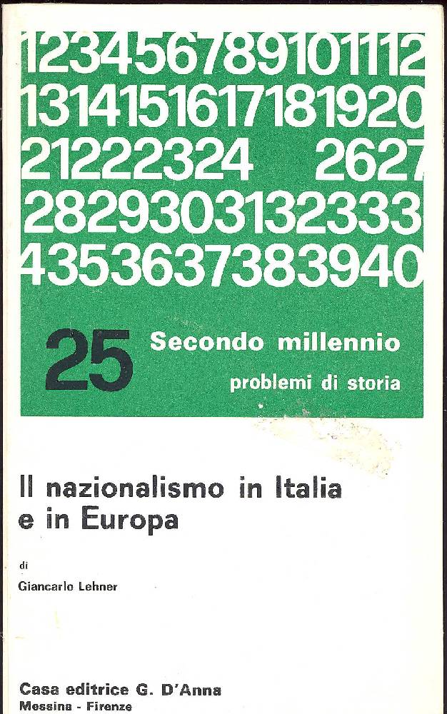 Il nazionalismo in Italia e in Europa
