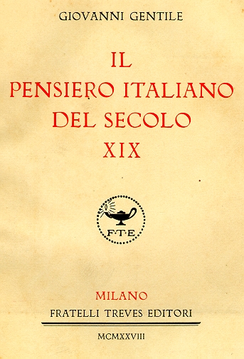 Il pensiero italiano del secolo XIX