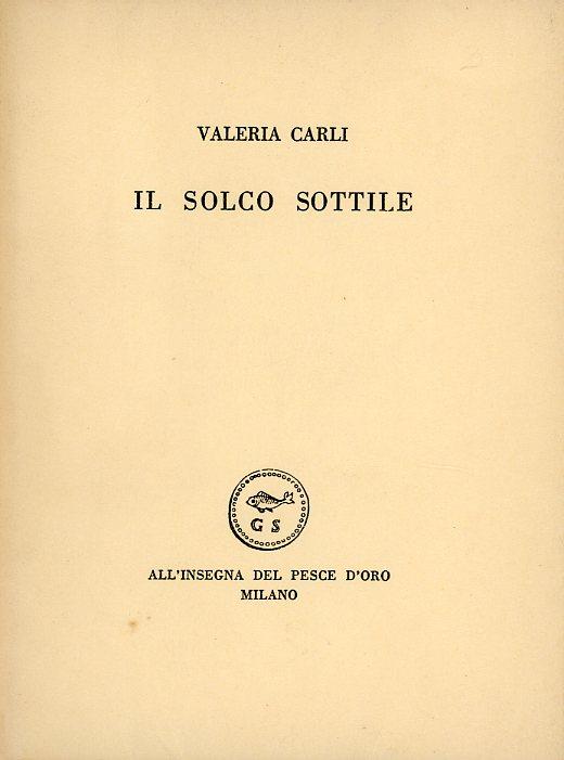 Il solco sottile