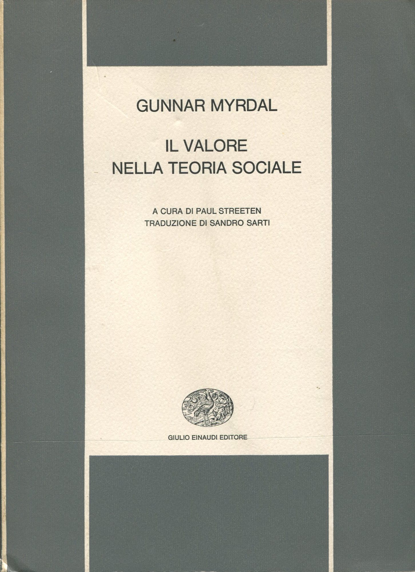 Il valore nella teoria sociale