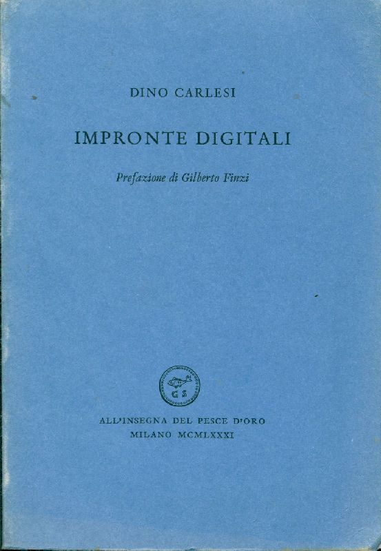 Impronte digitali (1972-1981)