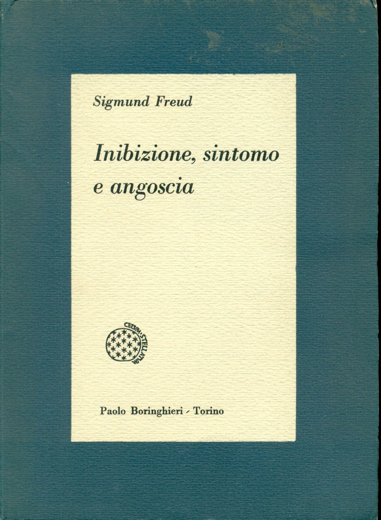 Inibizione, sintomo e angoscia