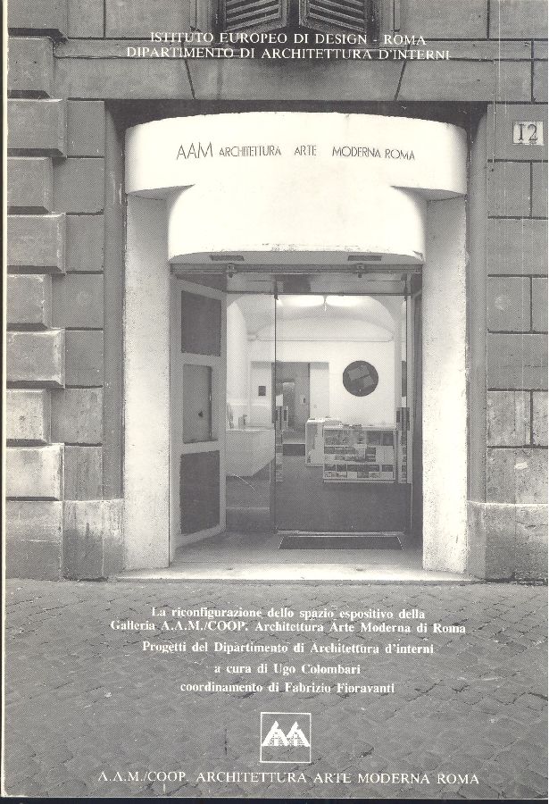 Interiors. La riconfigurazione dello spazio espositivo della Galleria A.A.M./COOP. Architettura …