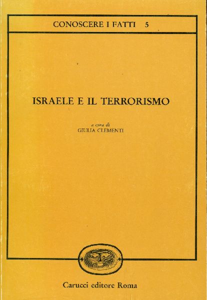 Israele e il terrorismo