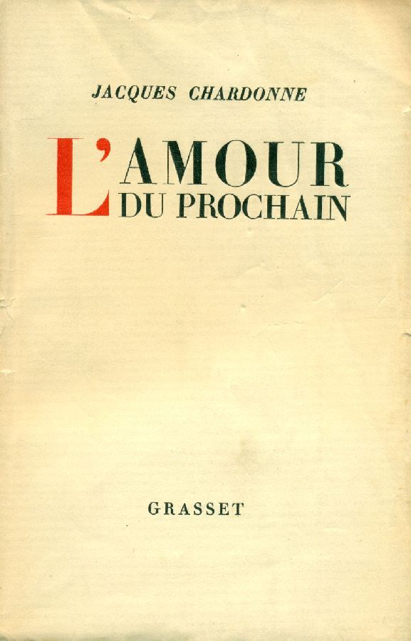 L&amp;#39;amour du prochain