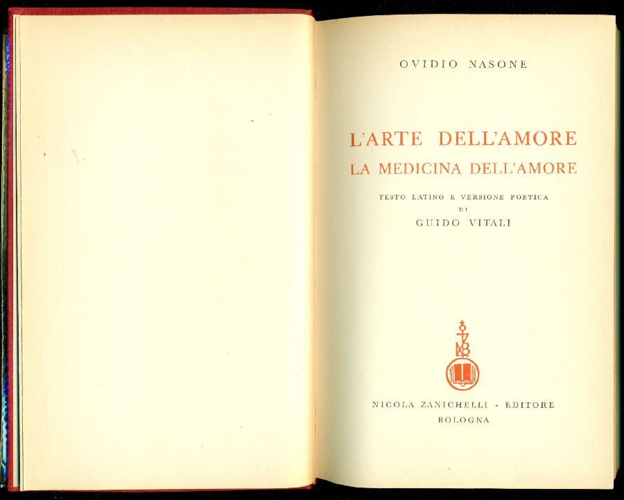 L&amp;#39;Arte dell&amp;#39;amore. La medicina dell&amp;#39;amore
