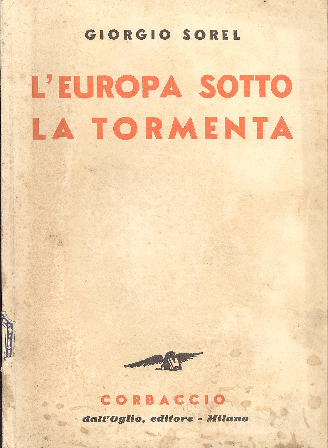 L&amp;#39;Europa sotto la tormenta