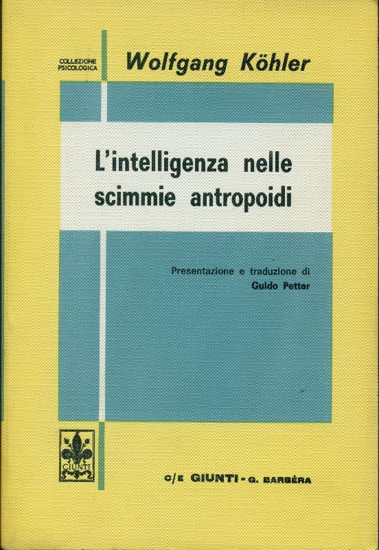L&amp;#39;intelligenza nelle scimmie antropoidi