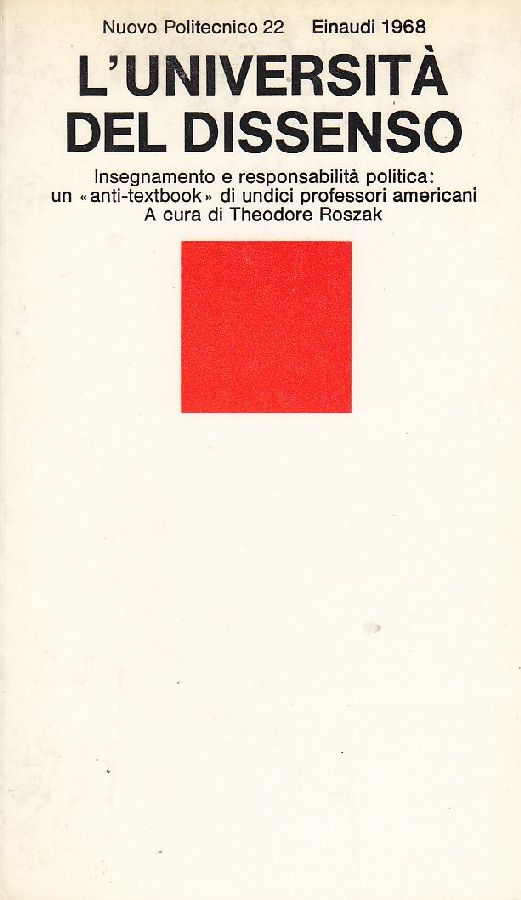 L&amp;#39;università del dissenso