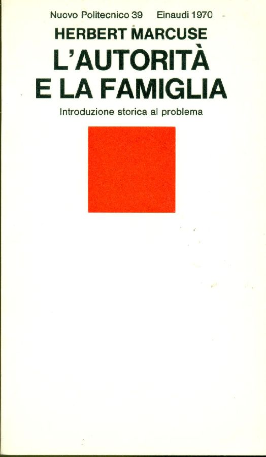 L'autorità e la famiglia