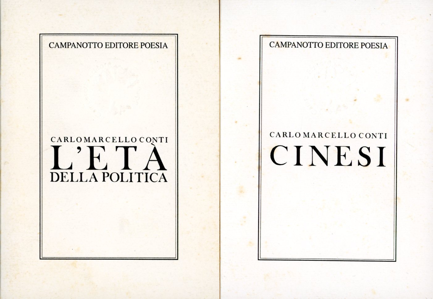 L'età della politica