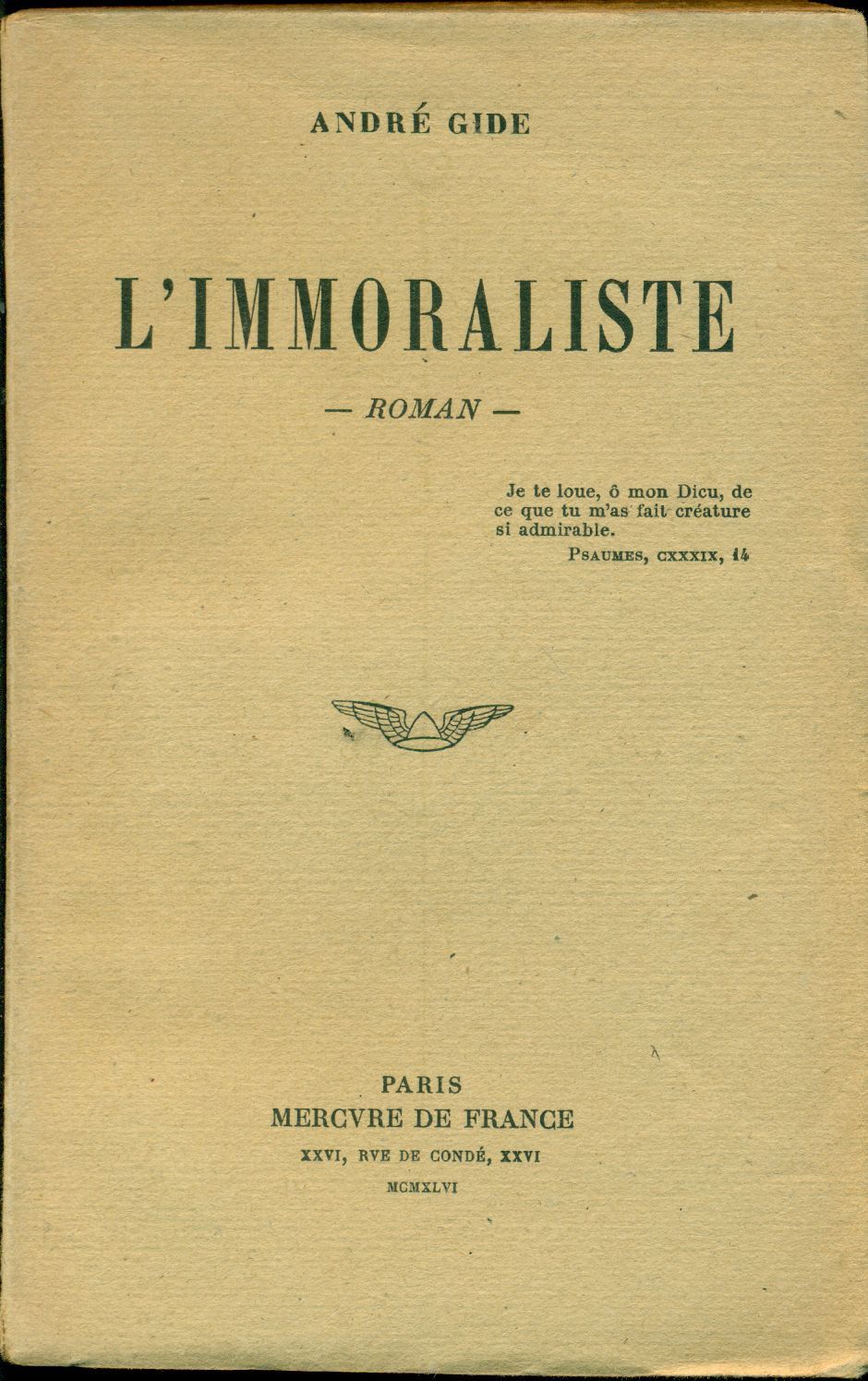 L'immoraliste