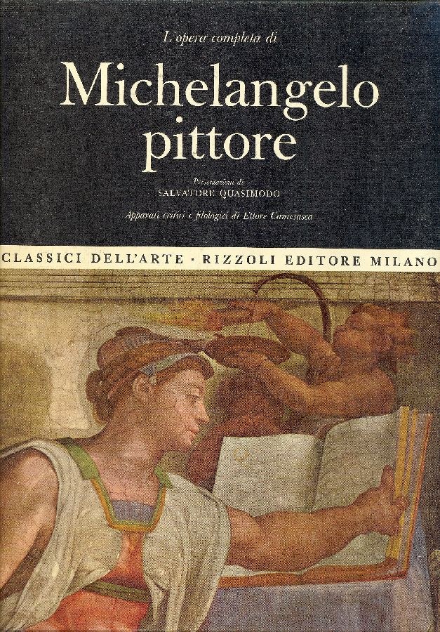 L'opera completa di Michelangelo pittore