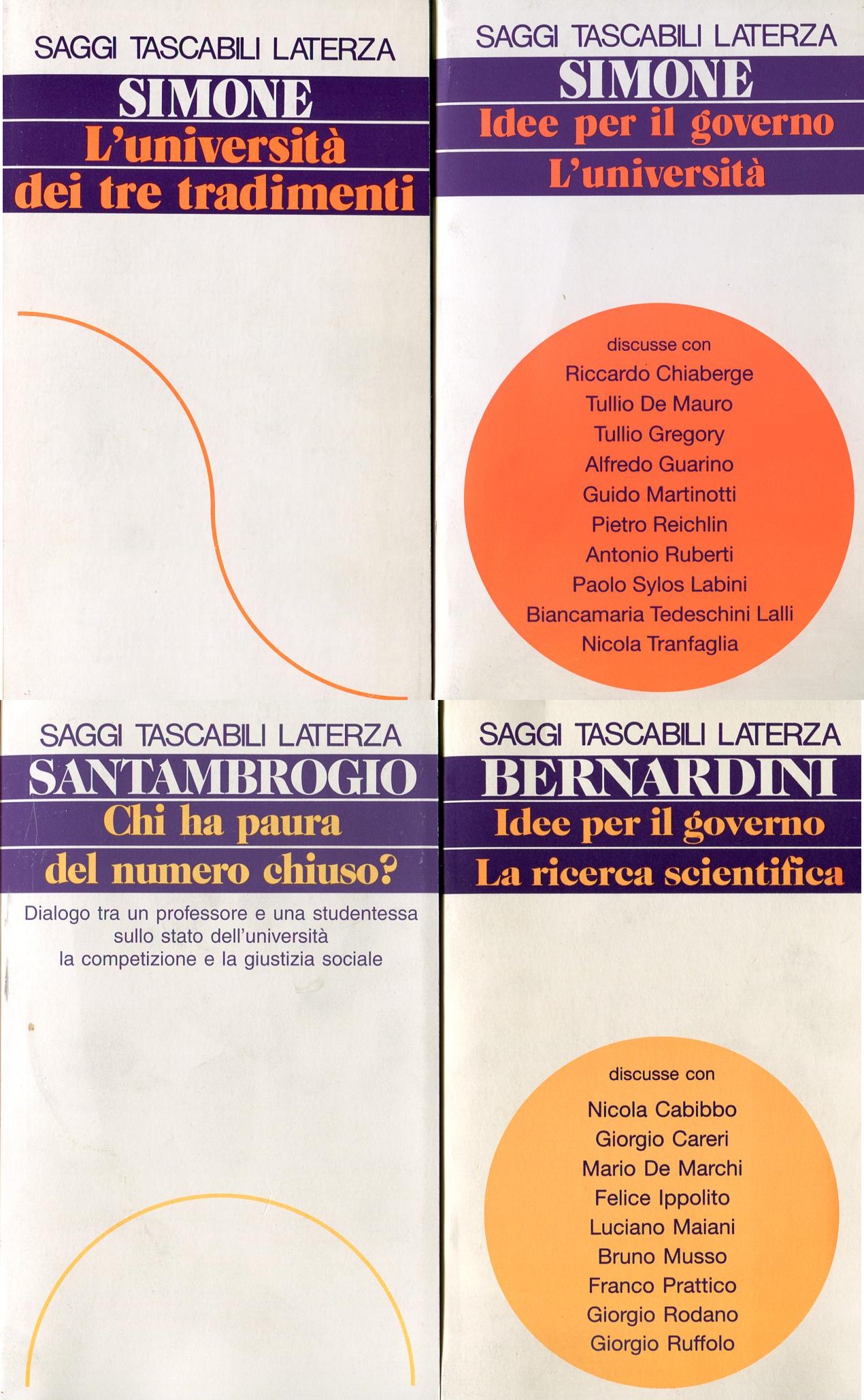 L'università dei tre tradimenti