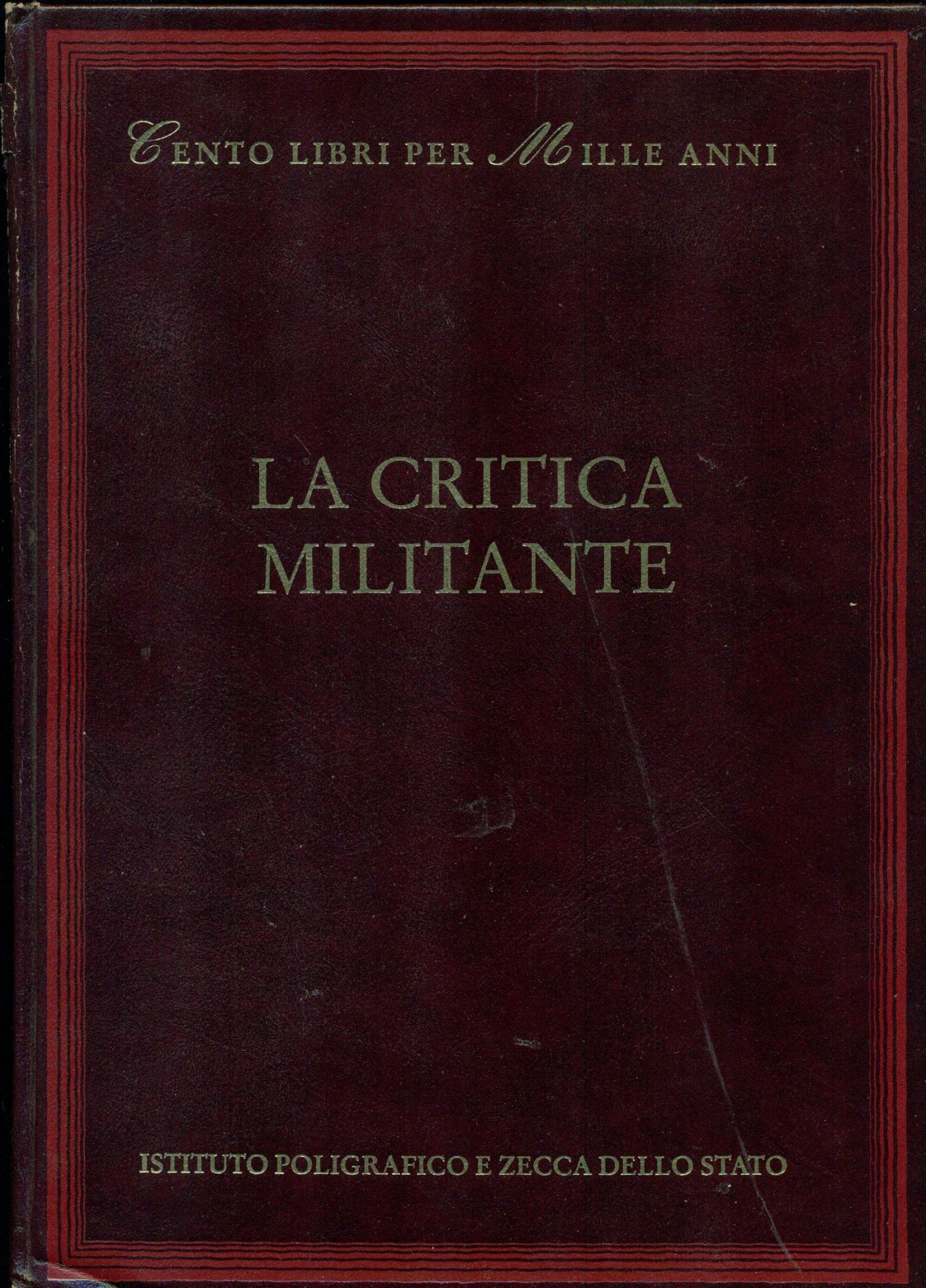 La critica militante