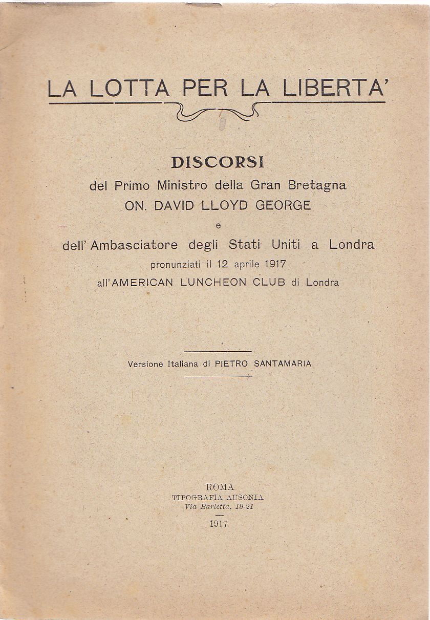 La lotta per la libertà