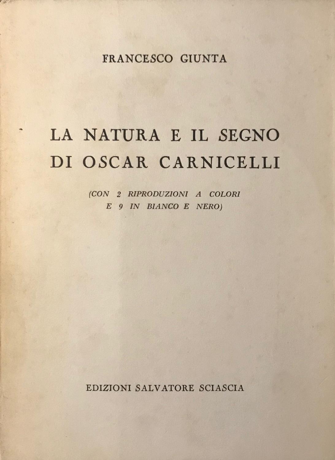 La Natura e il Segno di Oscar Carnicelli