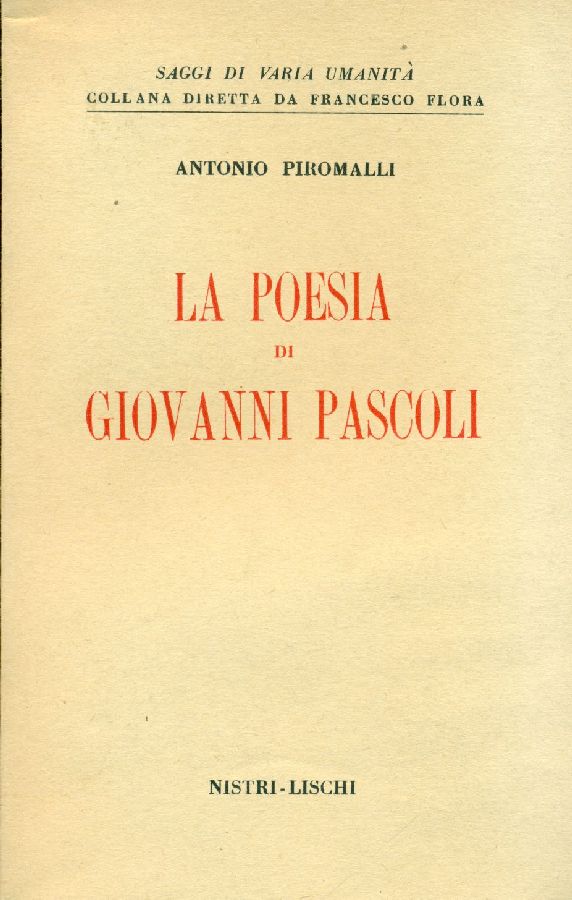 La poesia di Giovanni Pascoli