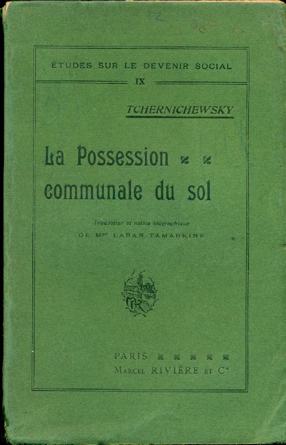 La Possession communale du sol