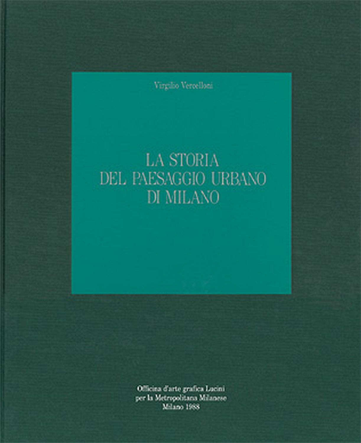 La storia del paesaggio urbano di Milano