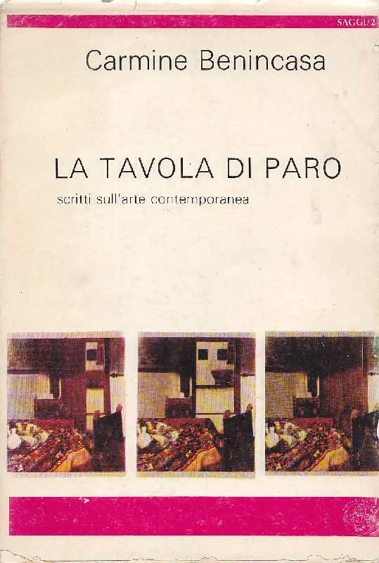 La tavola di Paro: Scritti sull&amp;#39;arte contemporanea
