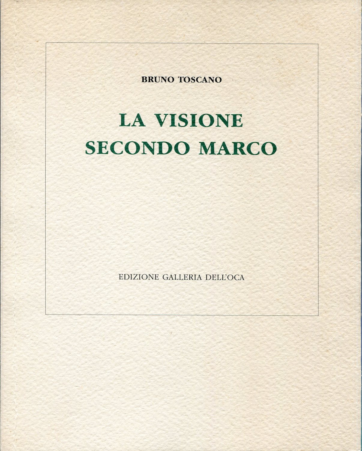 La visione secondo Marco