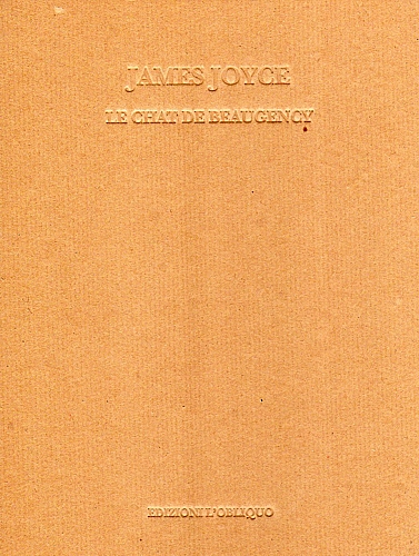 Le chat de Beaugency. Una storia di Stephen