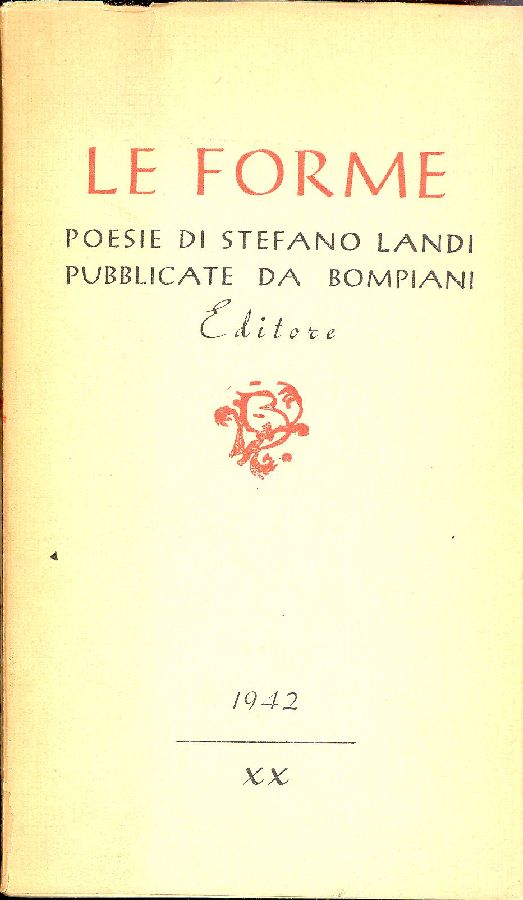 Le forme. Poesie