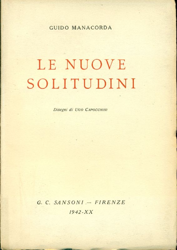 Le nuove solitudini