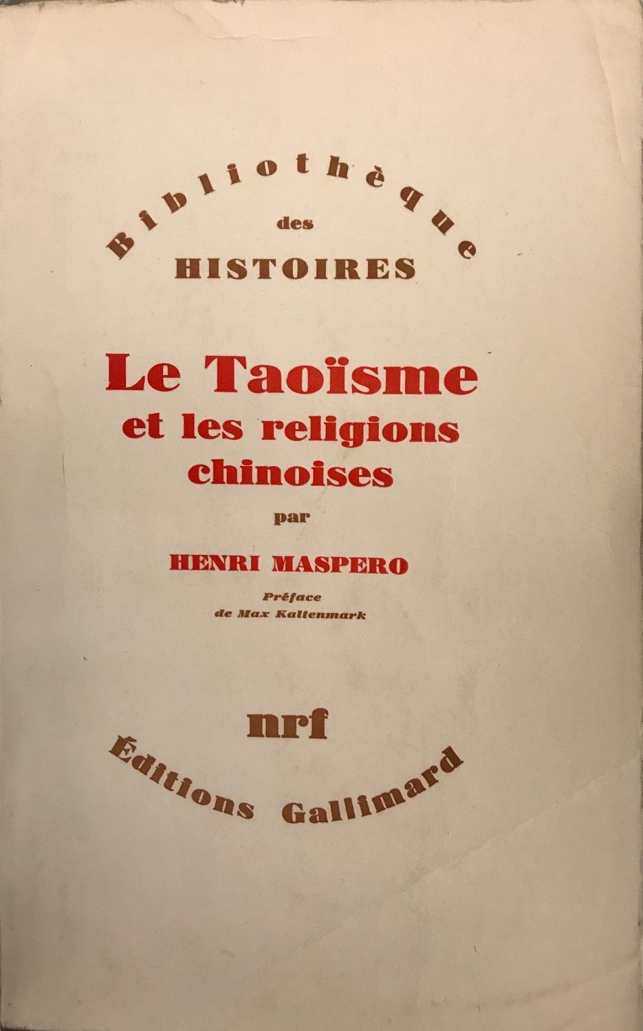 Le Taoisme et les religions chinoises