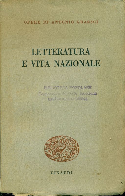 Letteratura e vita nazionale
