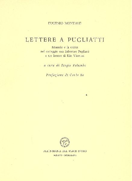Lettere a Pugliatti