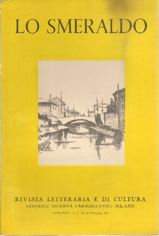 Lo Smeraldo. 30 settembre 1963, Anno XVII, N. 5