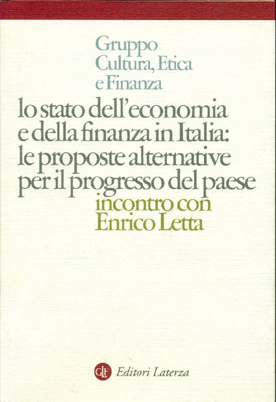 Lo stato dell&amp;#39;economia e della finanza in Italia: le proposte …