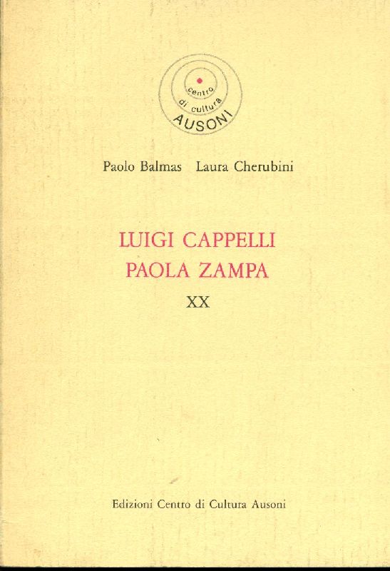 Luigi Cappelli Paola Zampa