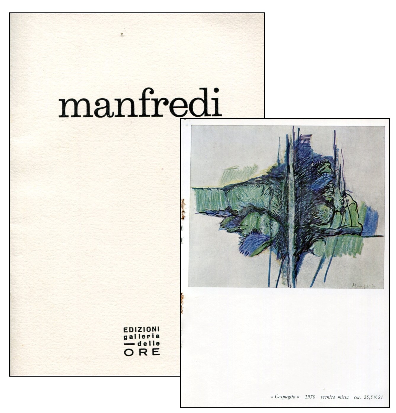 Manfredi. Galleria delle Ore 1975