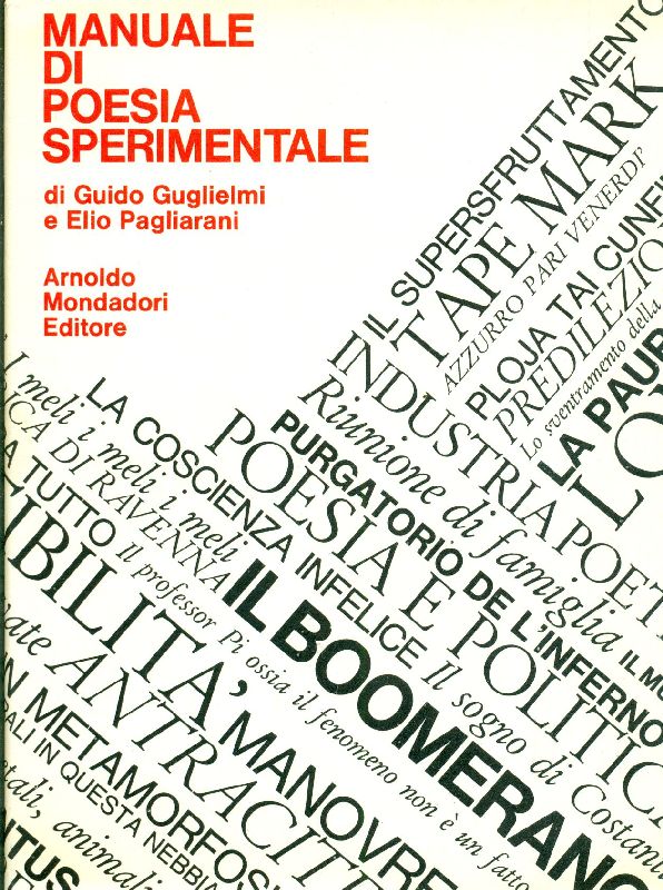 Manuale di poesia sperimentale