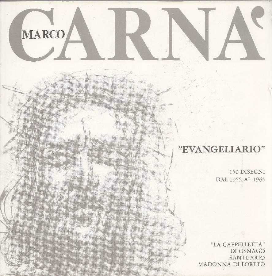 Marco Carnà. &amp;#39;&amp;#39;Evangelario&amp;#39;&amp;#39;