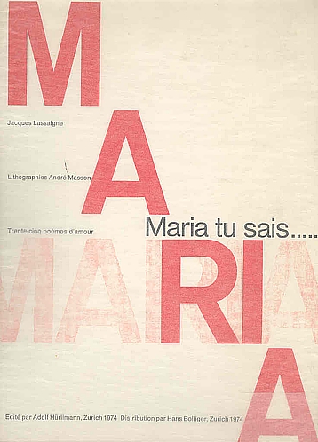 Maria, tu sais