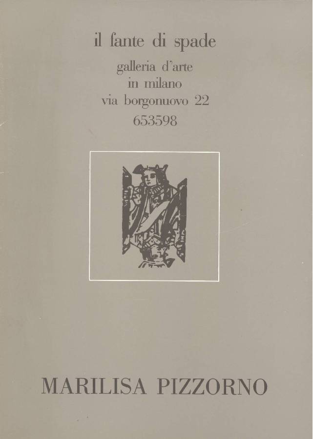 Marilisa Pizzorno. Passaggi obliqui