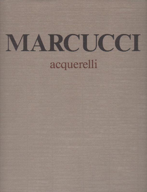 Mario Marcucci acquerelli