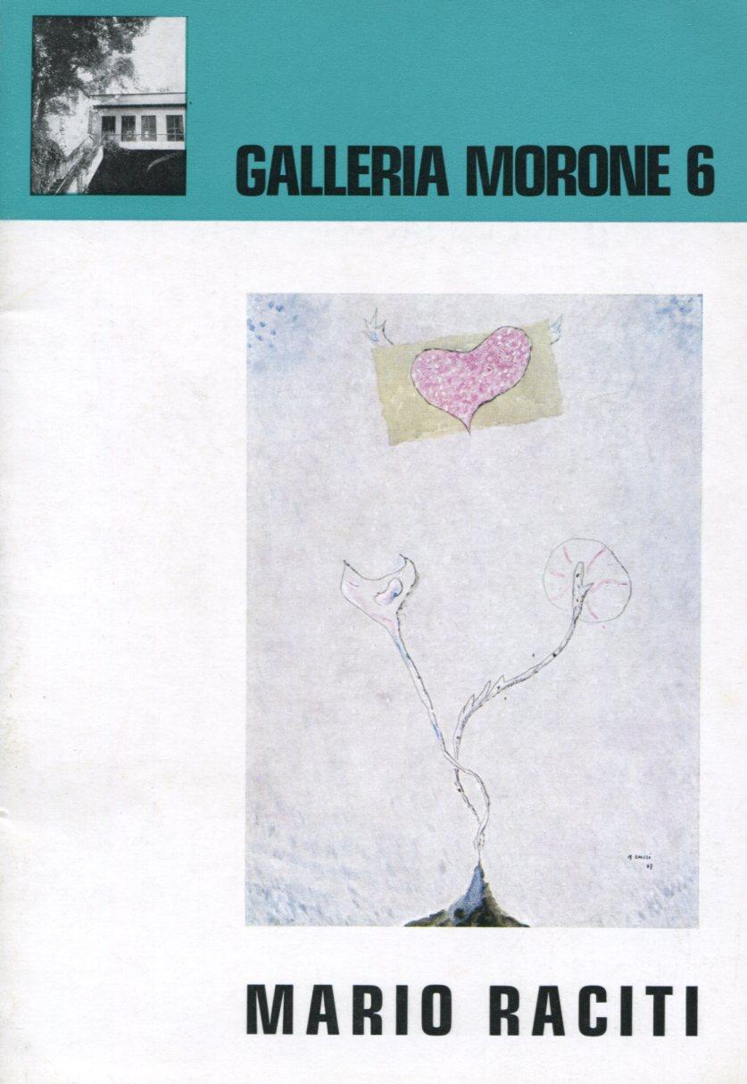 Mario Raciti. Brochure di mostra, Milano, 1968