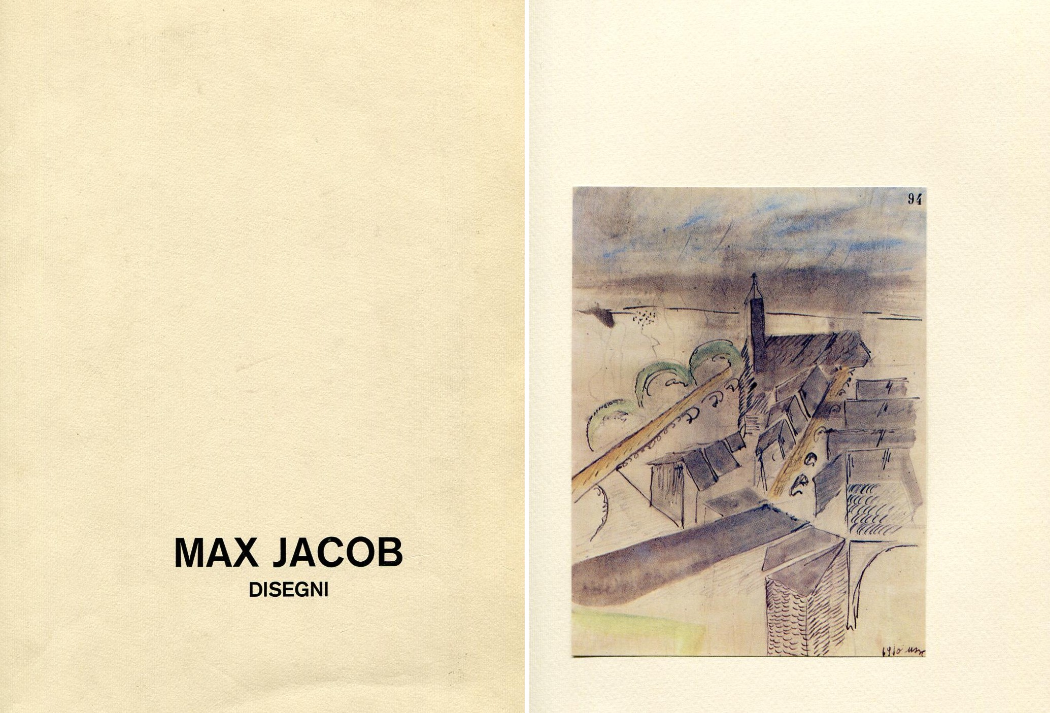 Max Jacob. Disegni