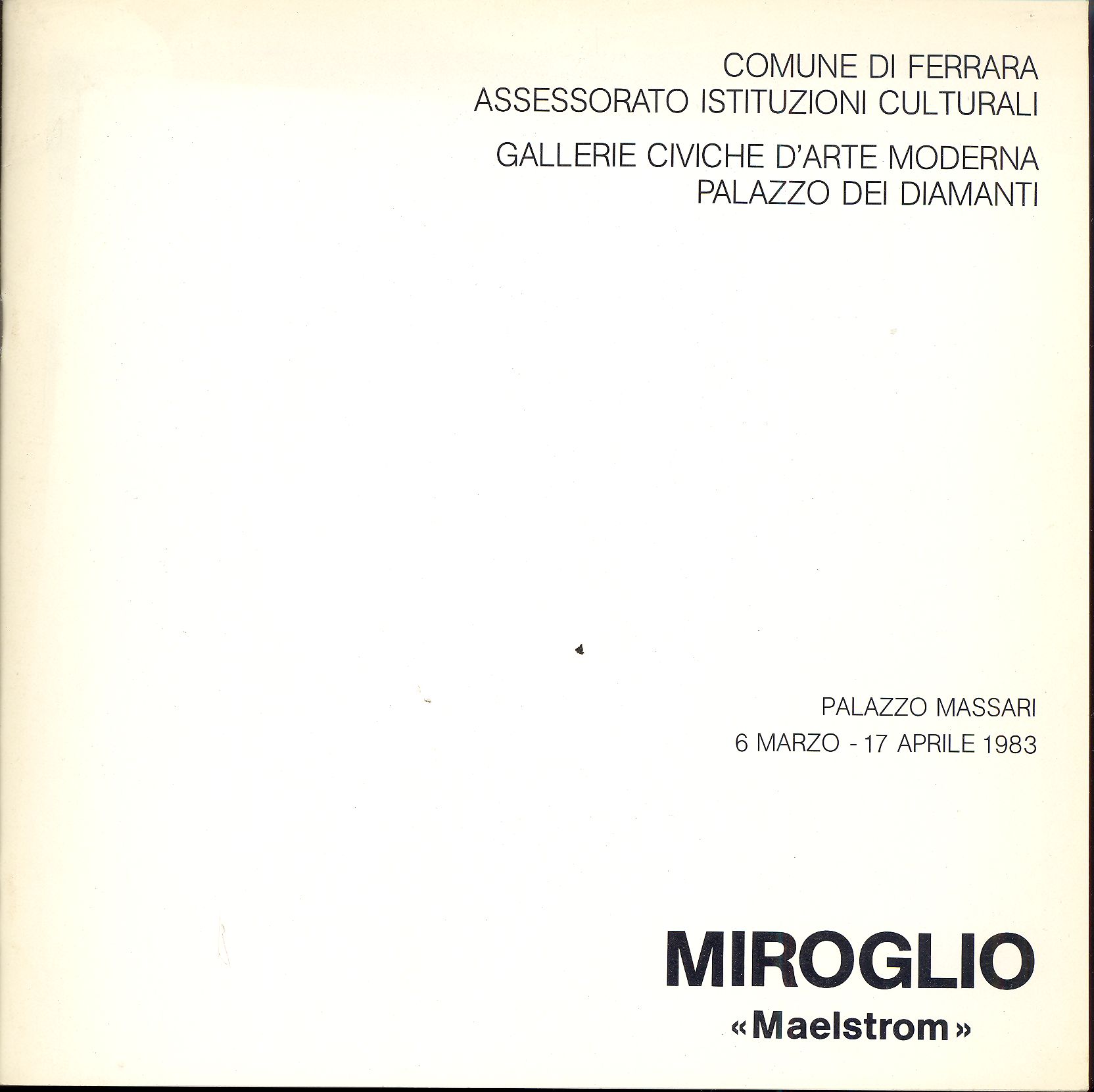 Miroglio &amp;#39;&amp;#39;Maelstrom&amp;#39;&amp;#39;