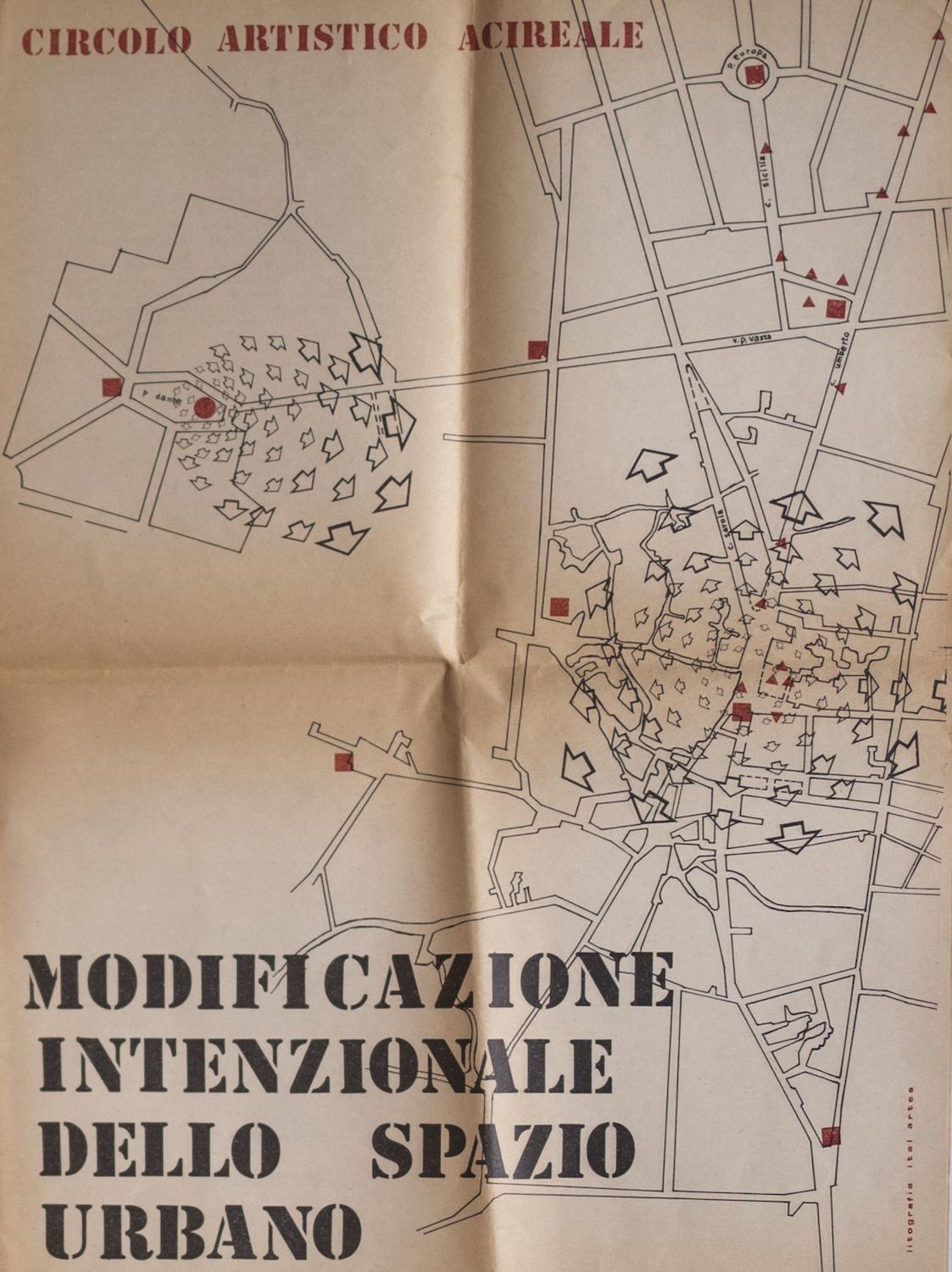 Modificazione intenzionale dello spazio urbano