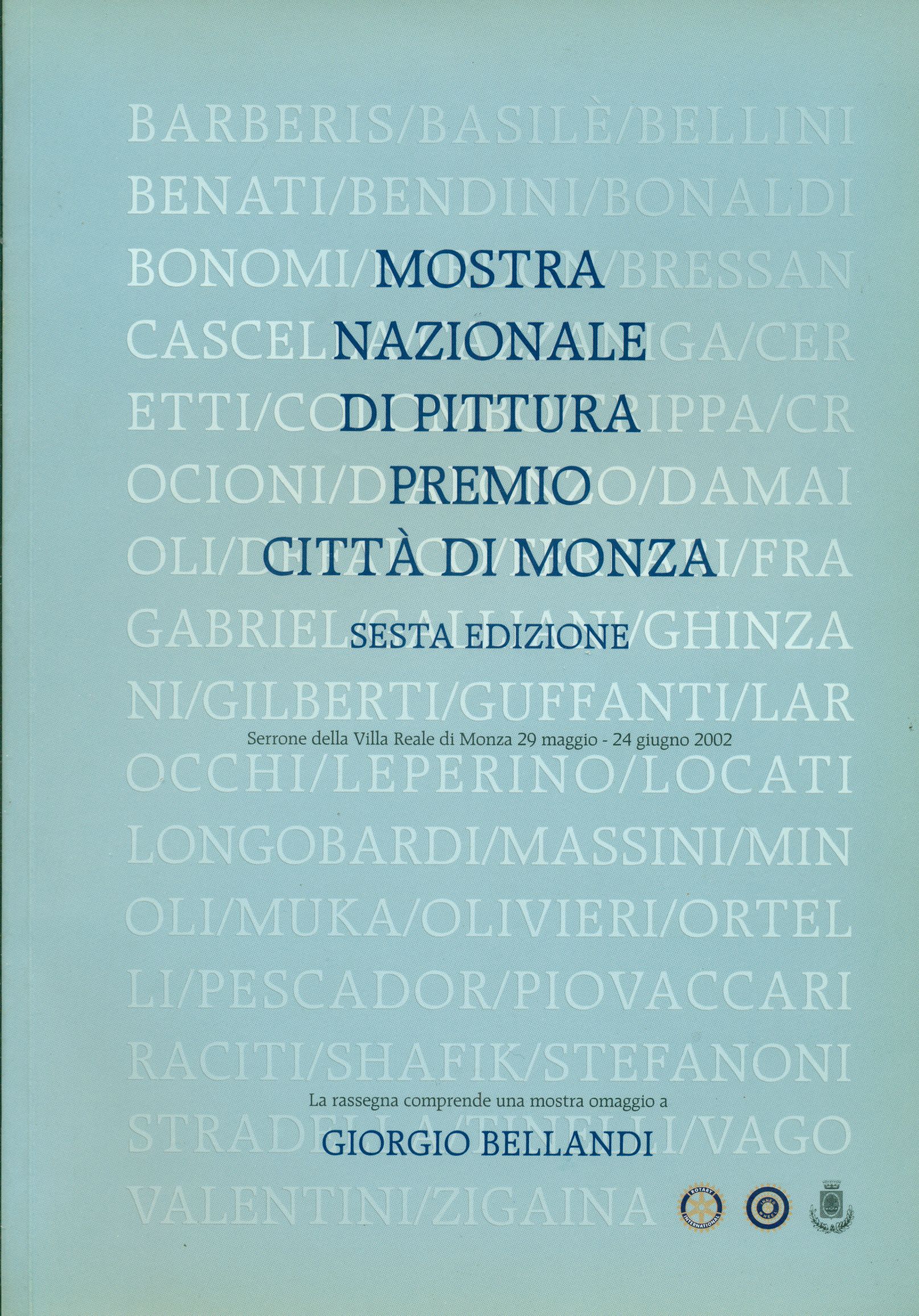 Mostra Nazionale di Pittura Premio Città di Monza. Sesta edizione