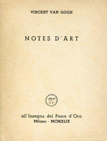 Notes d'art